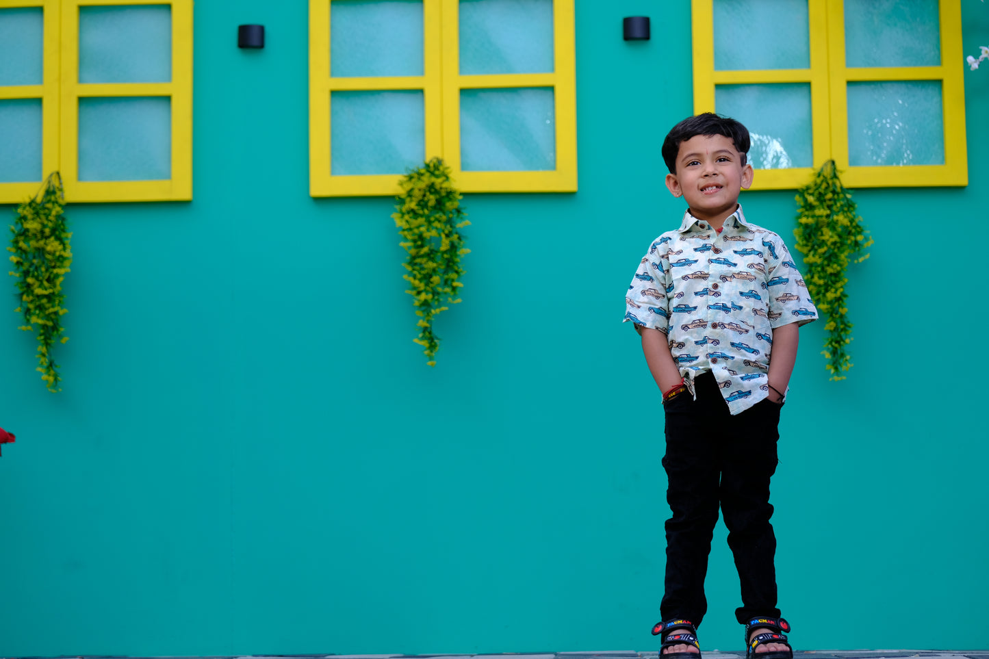 Cool car print shirt