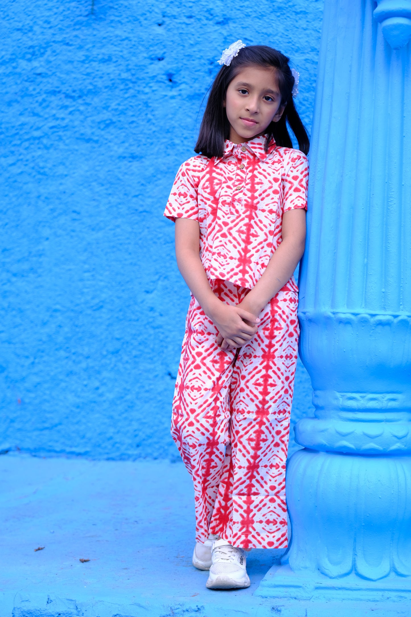 Tie-dye red co-ord set