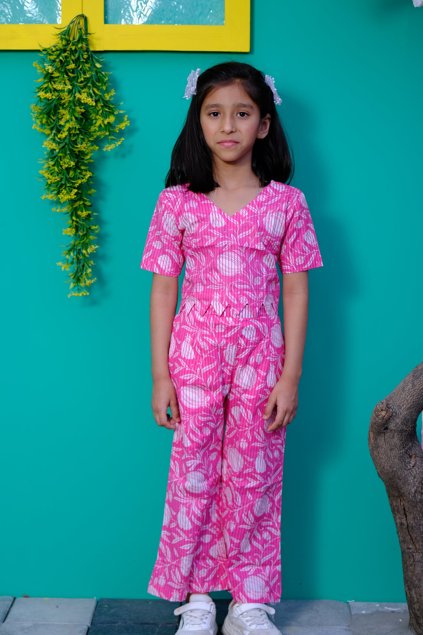 Pink petal co-ord set