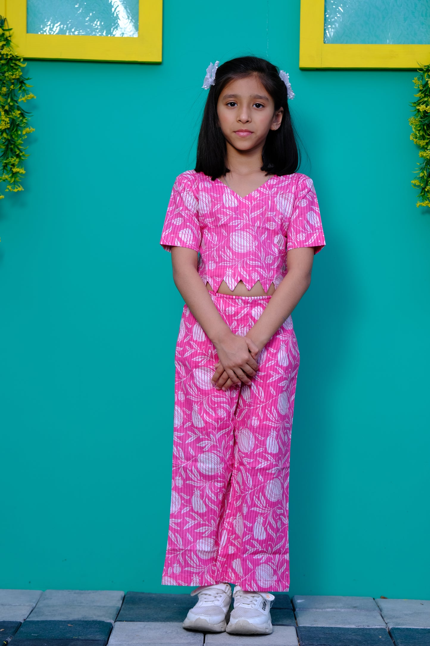 Pink petal co-ord set