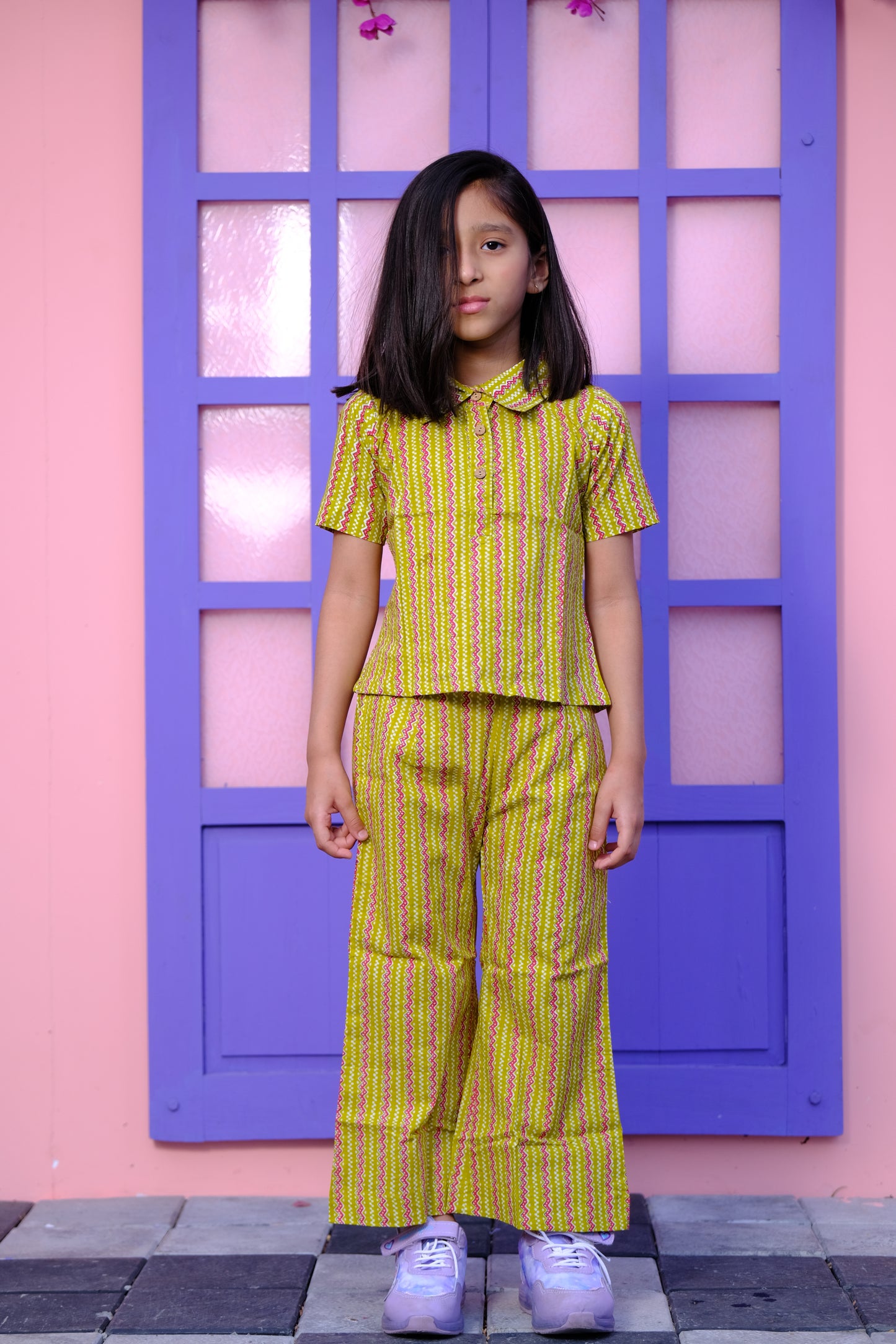 Lemon wave co-ord set