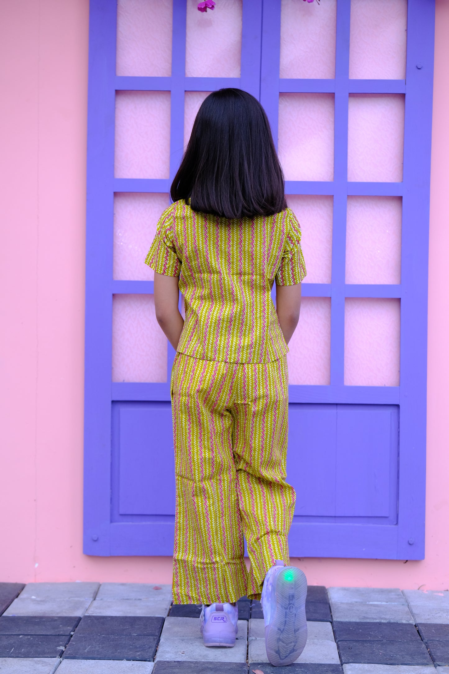 Lemon wave co-ord set