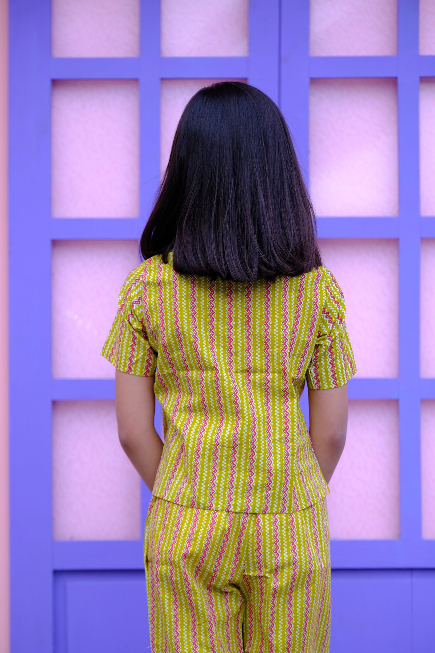 Lemon wave co-ord set
