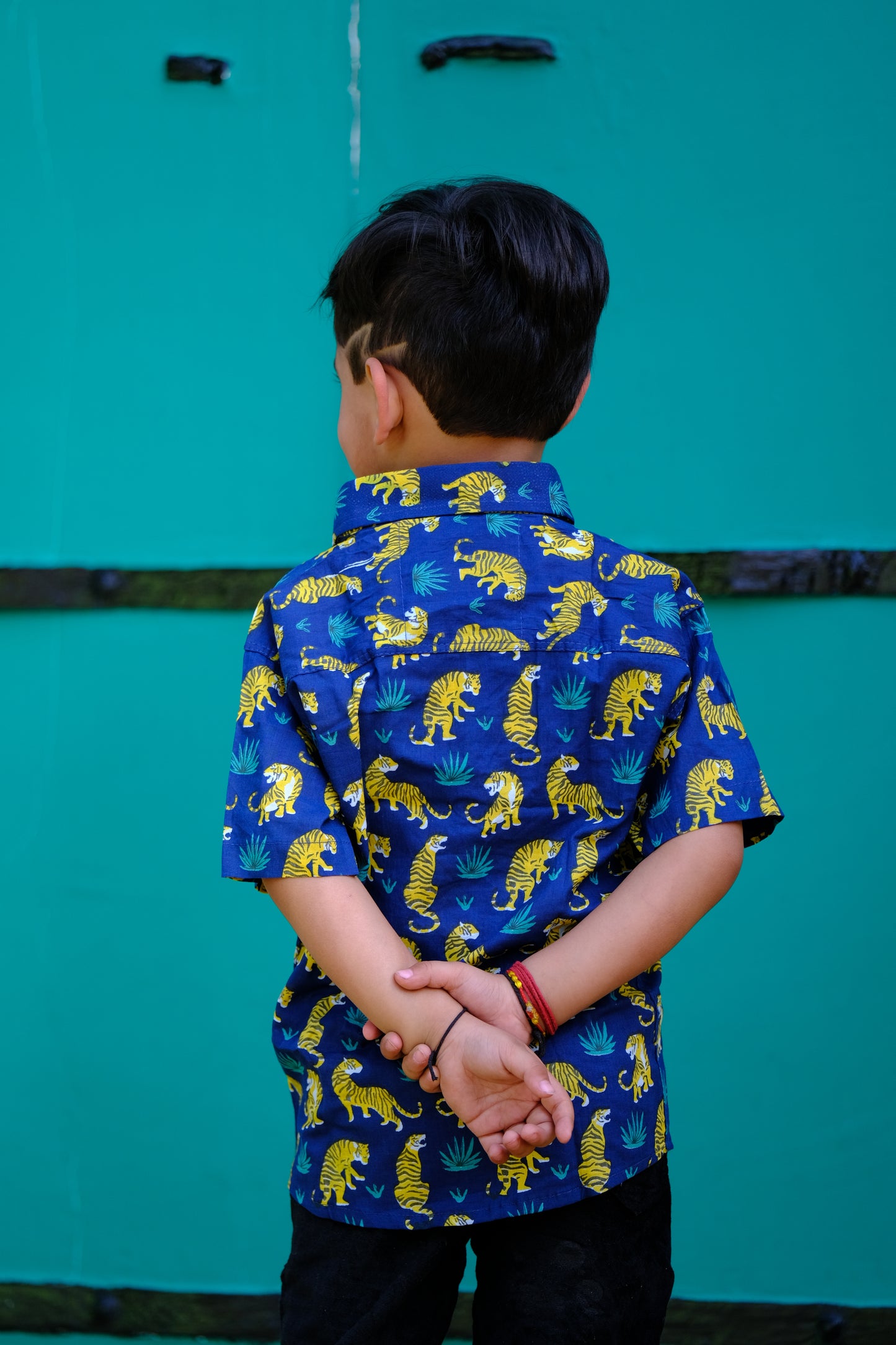 Blue tiger trail shirt