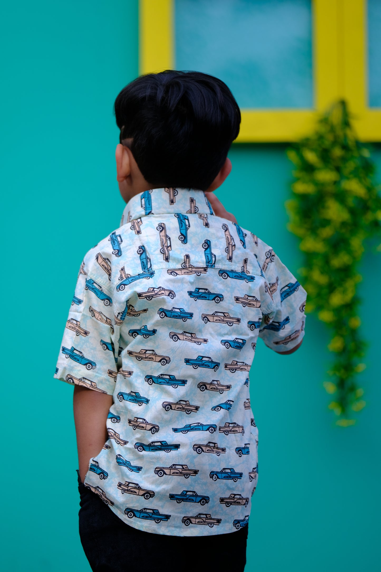 Cool car print shirt