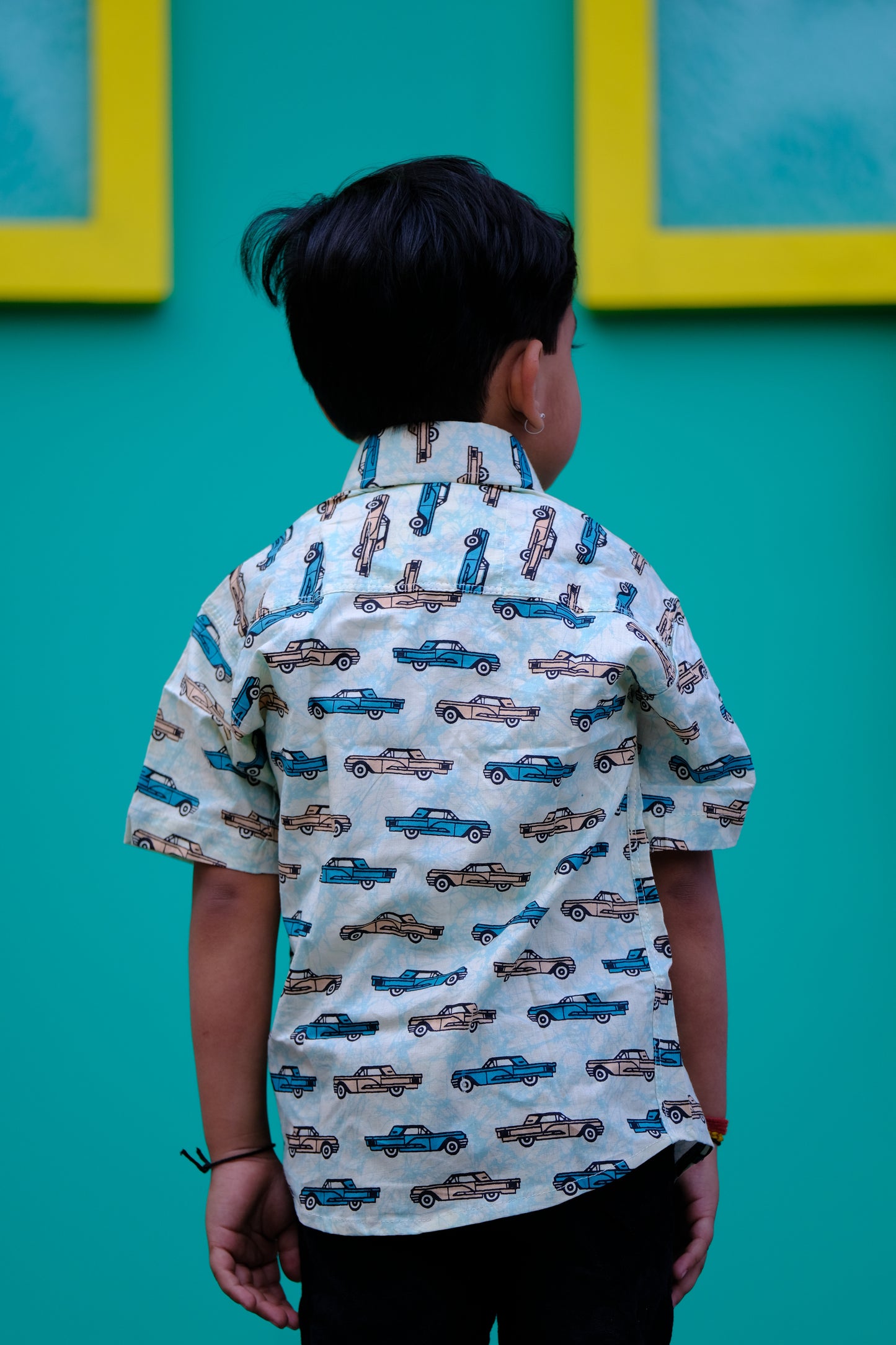 Cool car print shirt