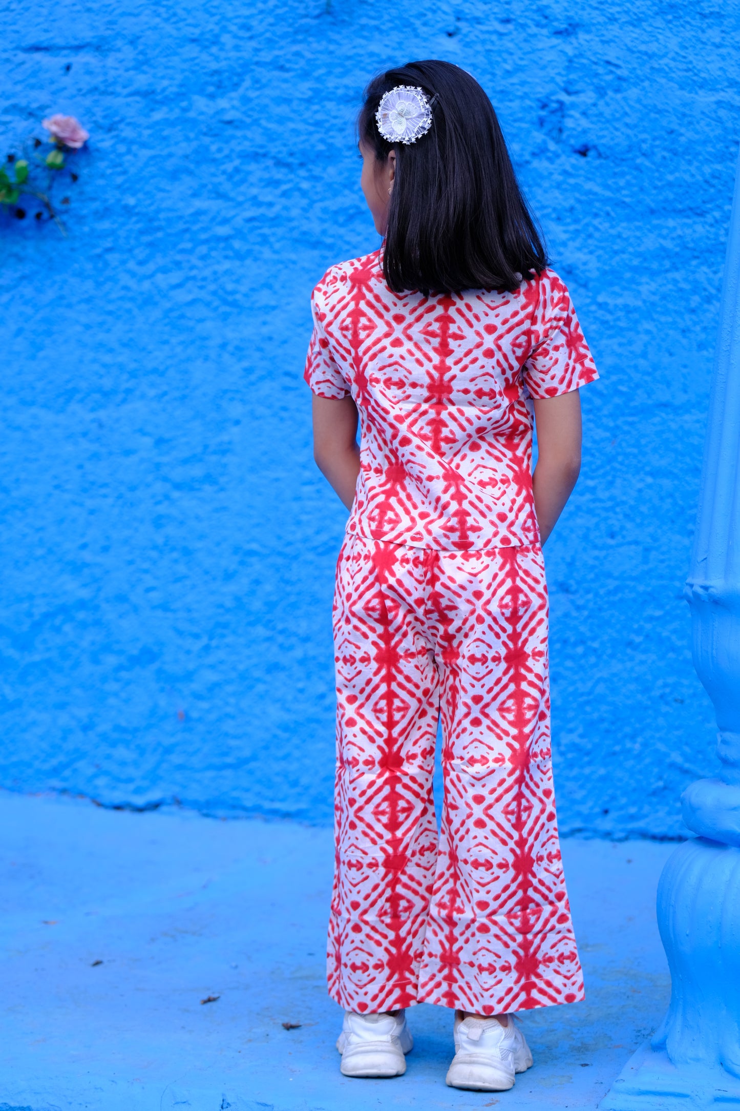 Tie-dye red co-ord set