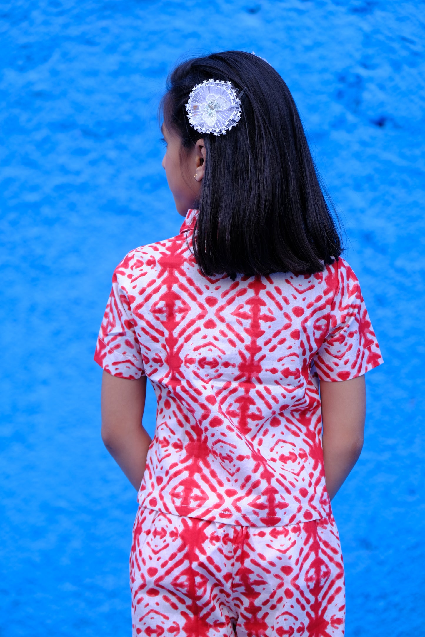 Tie-dye red co-ord set