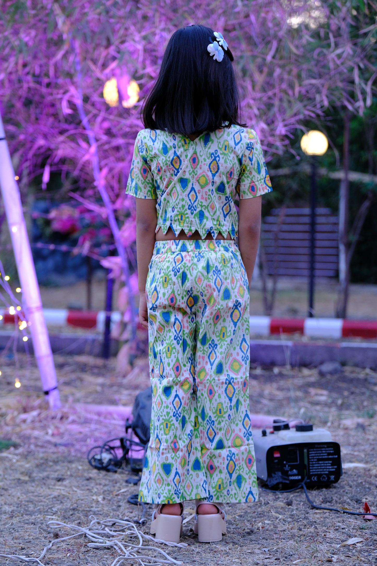 Ikat print co-ord set